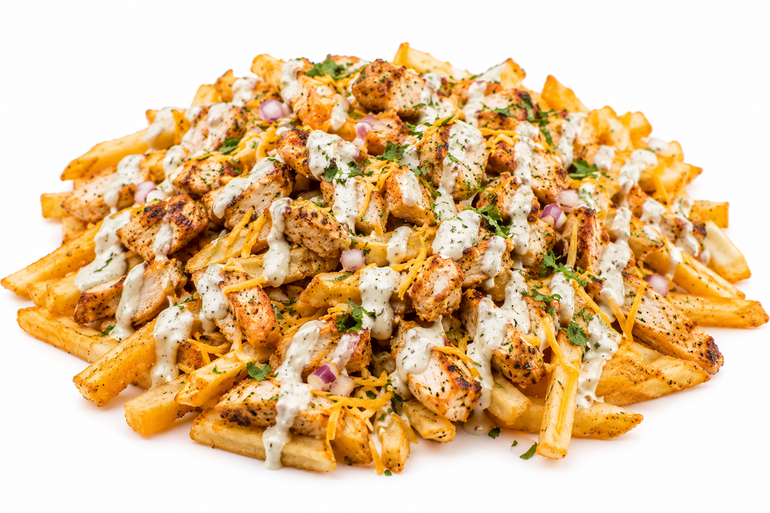Chicken Ranch Fries